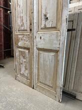 Antieke set deuren Antiek stijl in Hout, europa