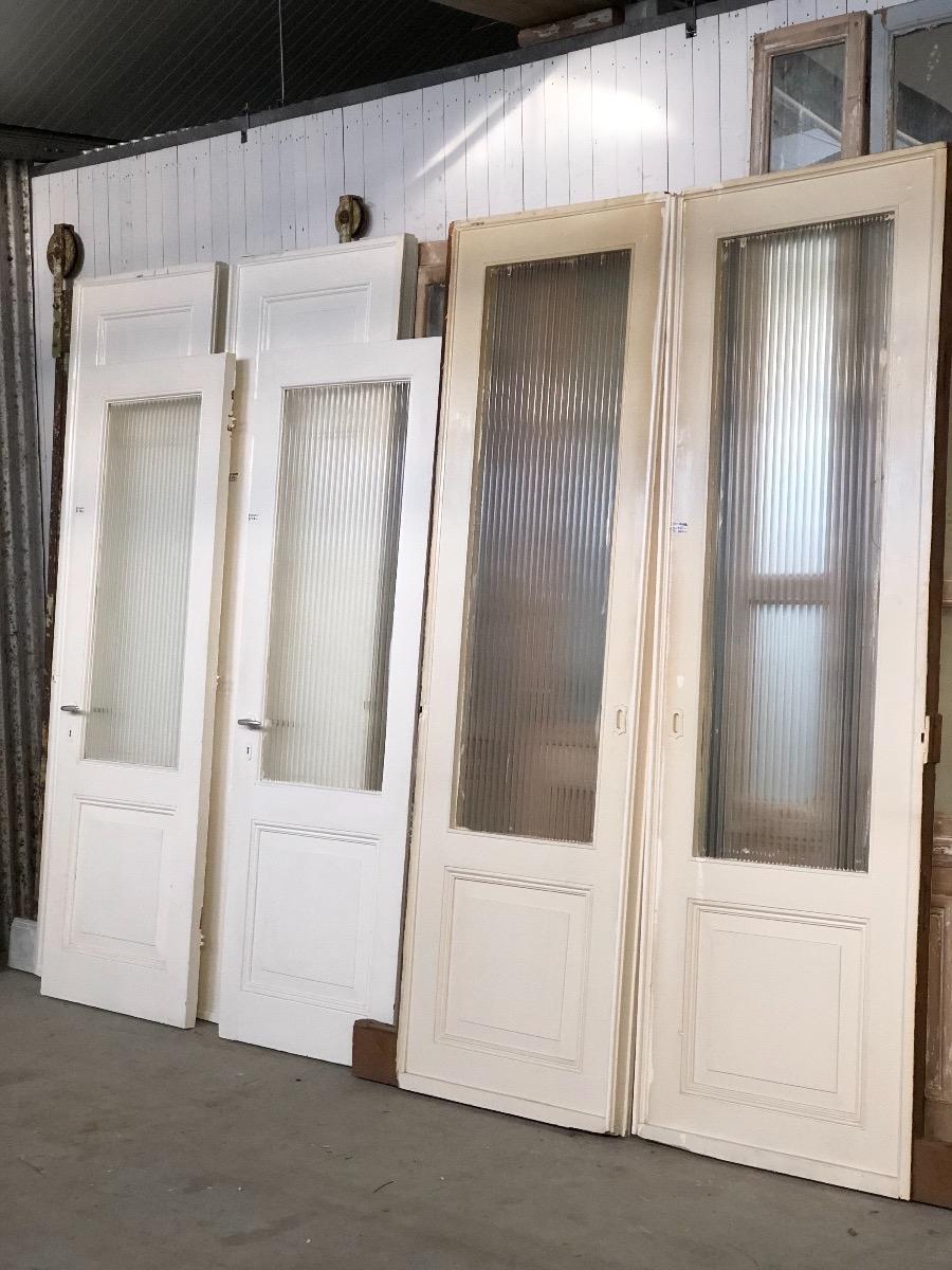 Antique Set Doors With Glass Burbri Recent Added Items