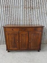 3-deurs dressoir  Antiek stijl in Hout, Frankrijk