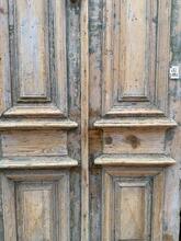 Antieke set deuren Antiek stijl in hout, 20e eeuws
