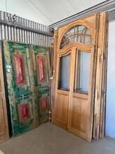 Art deco deuren in Kozijn Antiek stijl in Eiken , Europa