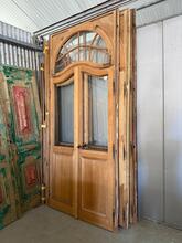 Art deco deuren in Kozijn Antiek stijl in Eiken , Europa