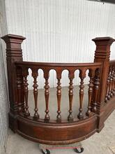 Balustrade Antiek stijl in hout, Europa 20e eeuws