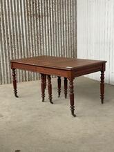 Coulissen tafel Antiek stijl in hout, Europa