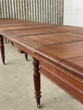 Coulissen tafel Antiek stijl in hout, Europa