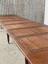 Coulissen tafel Antiek stijl in hout, Europa