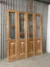 Deuren  Antiek stijl in Hout en glas ,