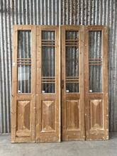 Deuren  Antiek stijl in Hout en glas ,