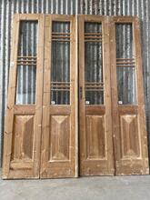 Deuren  Antiek stijl in Hout en glas ,