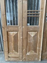 Deuren  Antiek stijl in Hout en glas ,