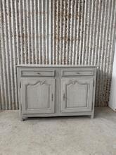 Grijs 2 deurs dressoir Antiek stijl in Hout, Frankrijk