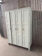 Houten locker kast Antiek stijl in Hout, Europa
