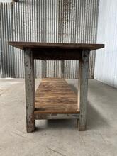 Houten tafel Antiek stijl in Hout,