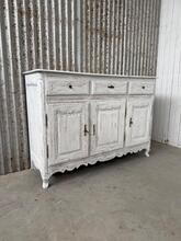 Houten wit dressoir Antiek stijl in Hout, Frankrijk