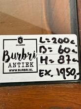 Toonbank Antiek stijl in hout en glas, Europa 20e eeuws