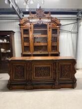 Toonbank Antiek  stijl in Hout,