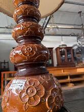 Vintage xxxl lamp Antiek stijl in hout, Europa