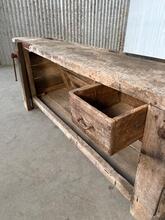 Werkbank hout Antiek stijl in Hout, Europa