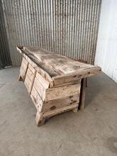 Werkbank hout Antiek stijl in Hout, Europa