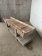 Werktafel Antiek stijl in hout,