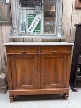 Commode Antiek stijl in Hout en marmer, Europa