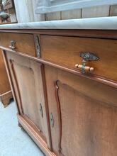 Commode Antiek stijl in Hout en marmer, Europa