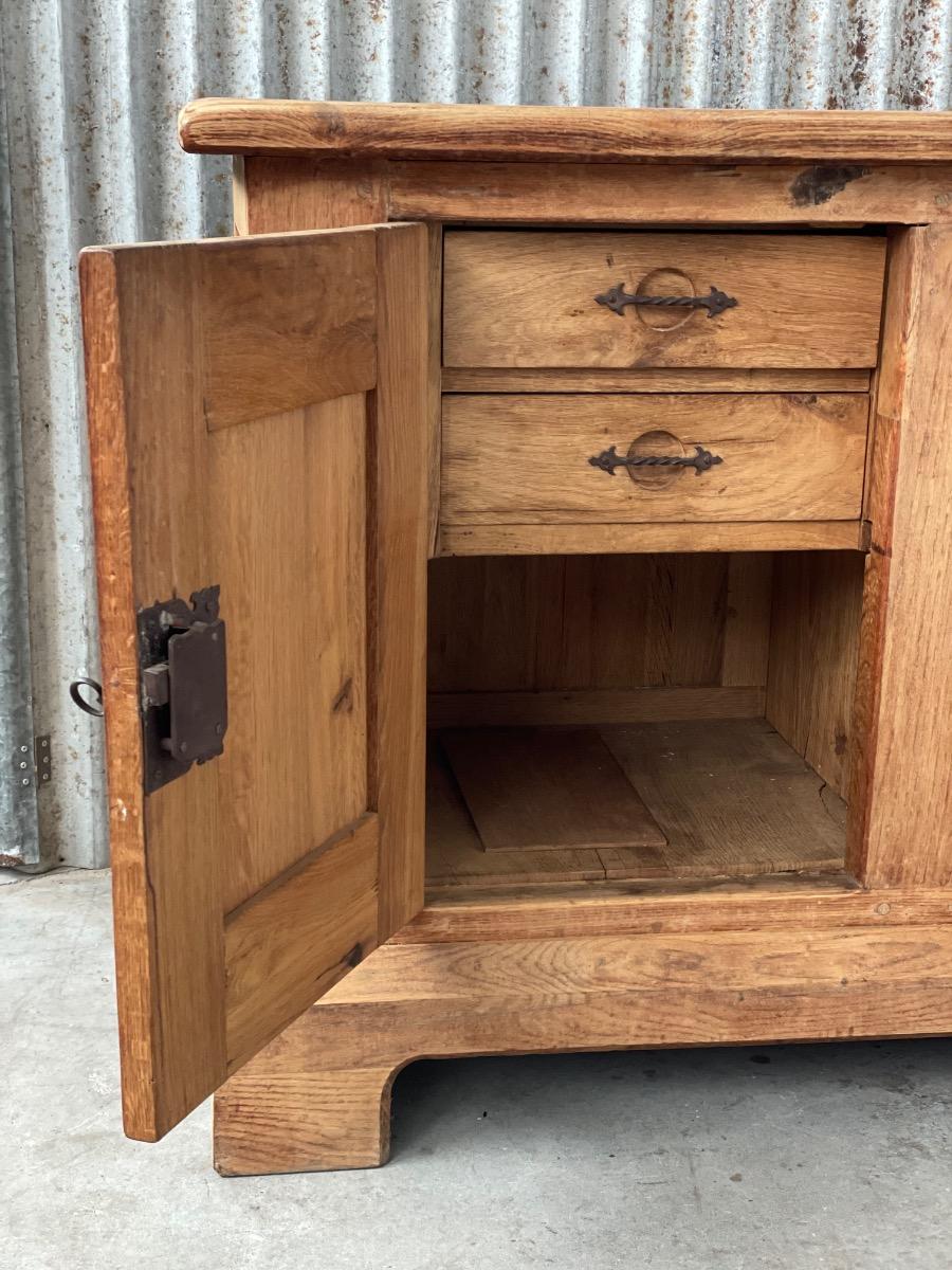 Antique Brutalist sideboard