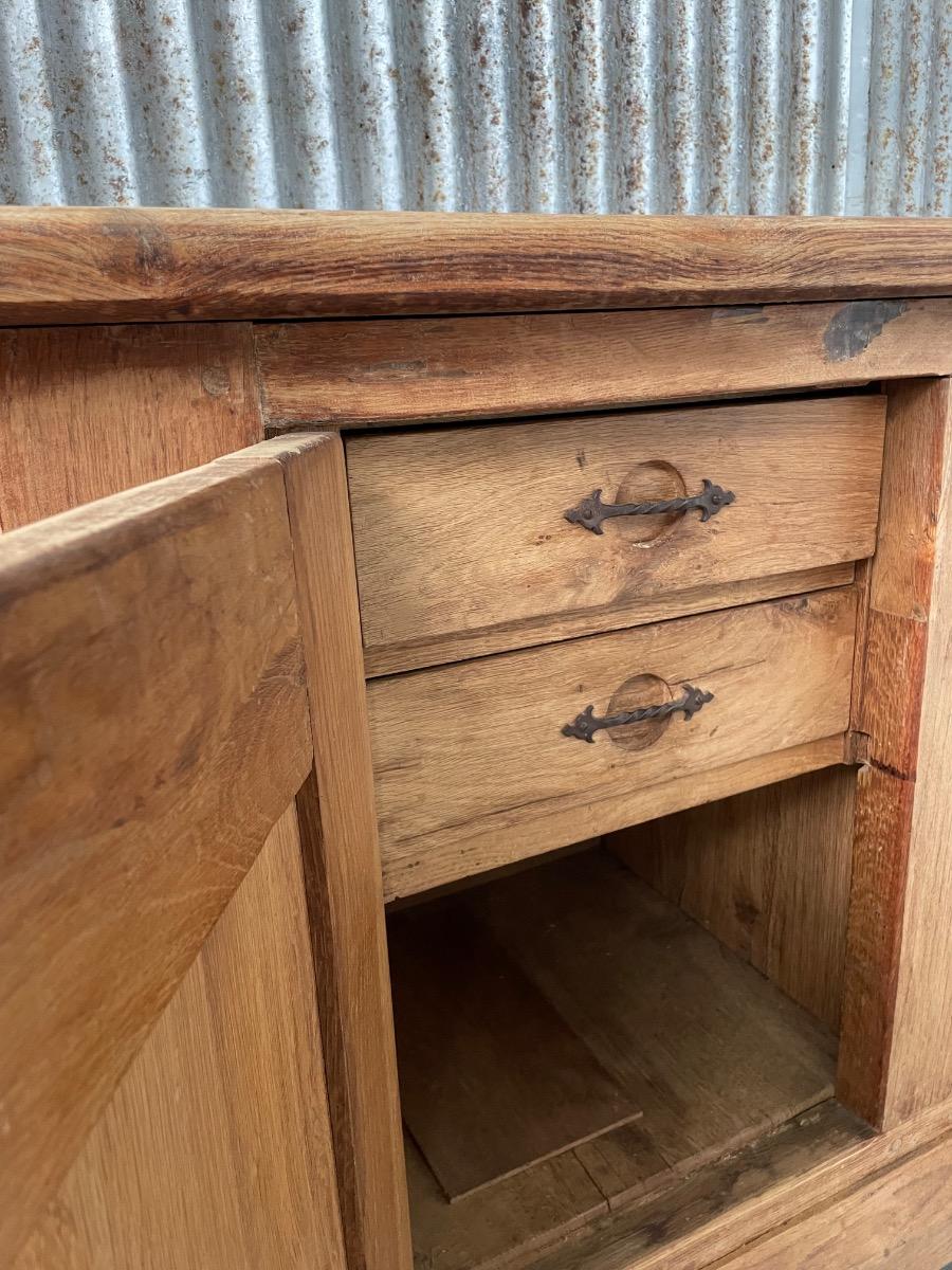 Antique Brutalist sideboard