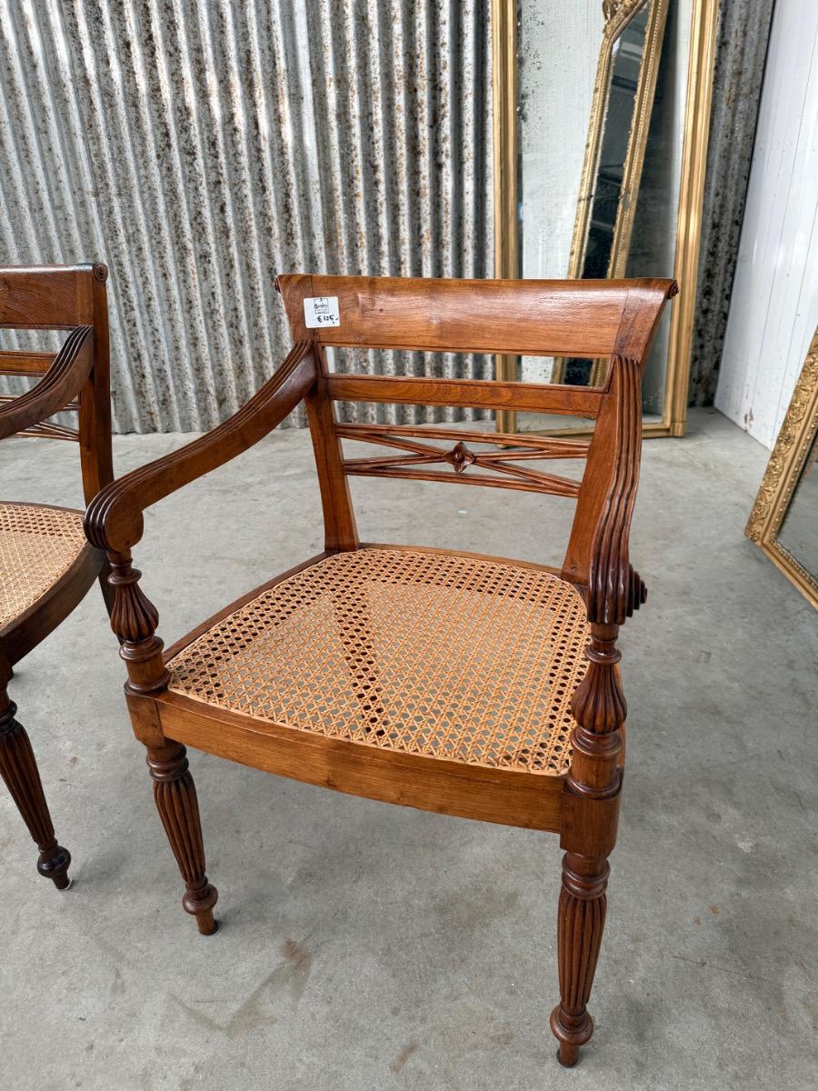 Antique Dining armchairs