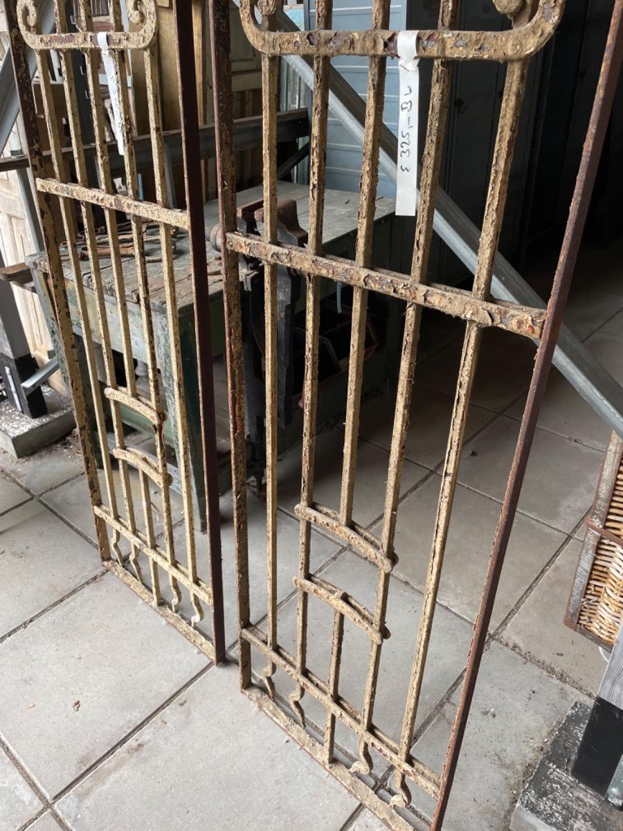 Antique iron fences