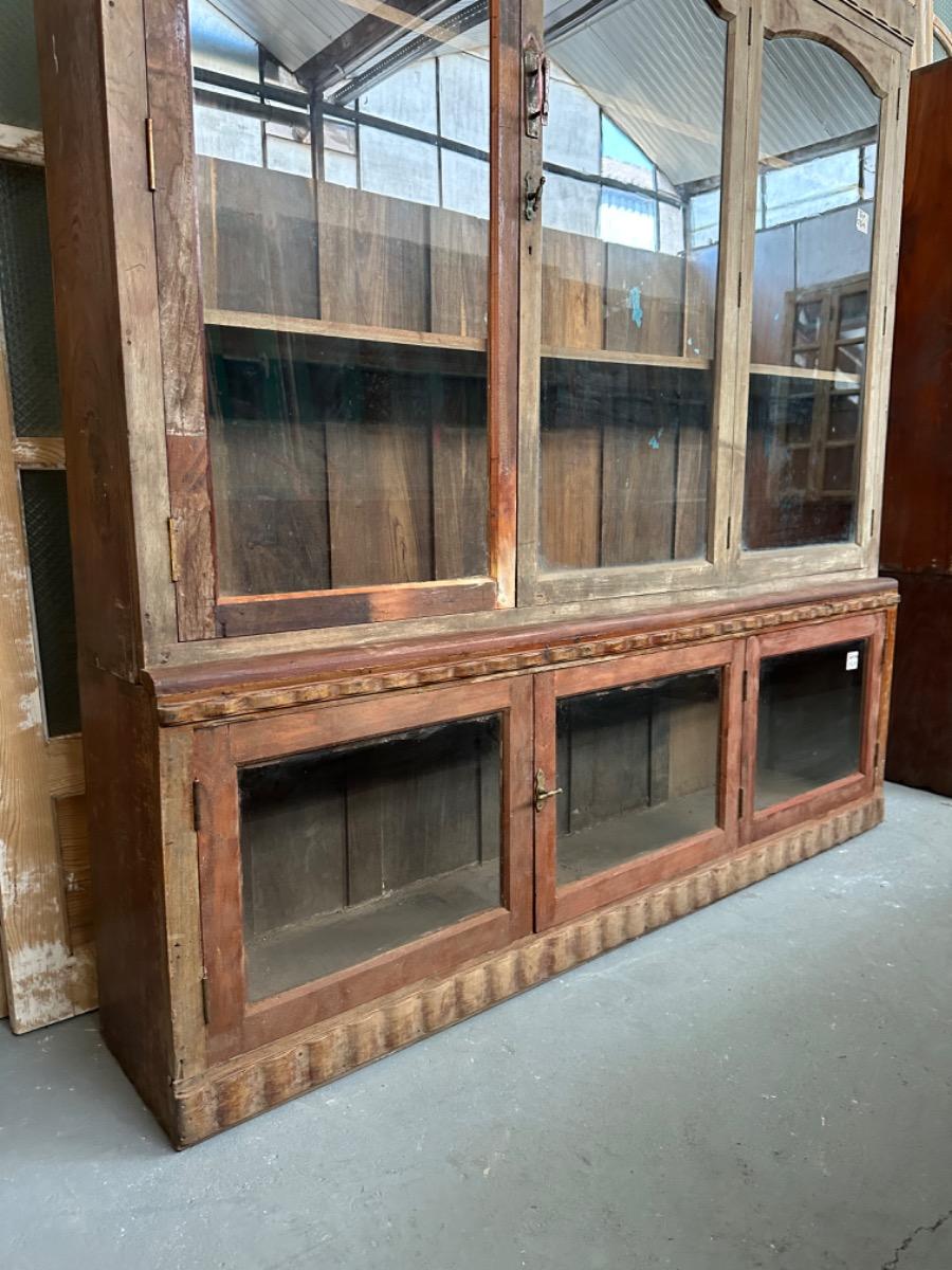 Antique shop cabinet