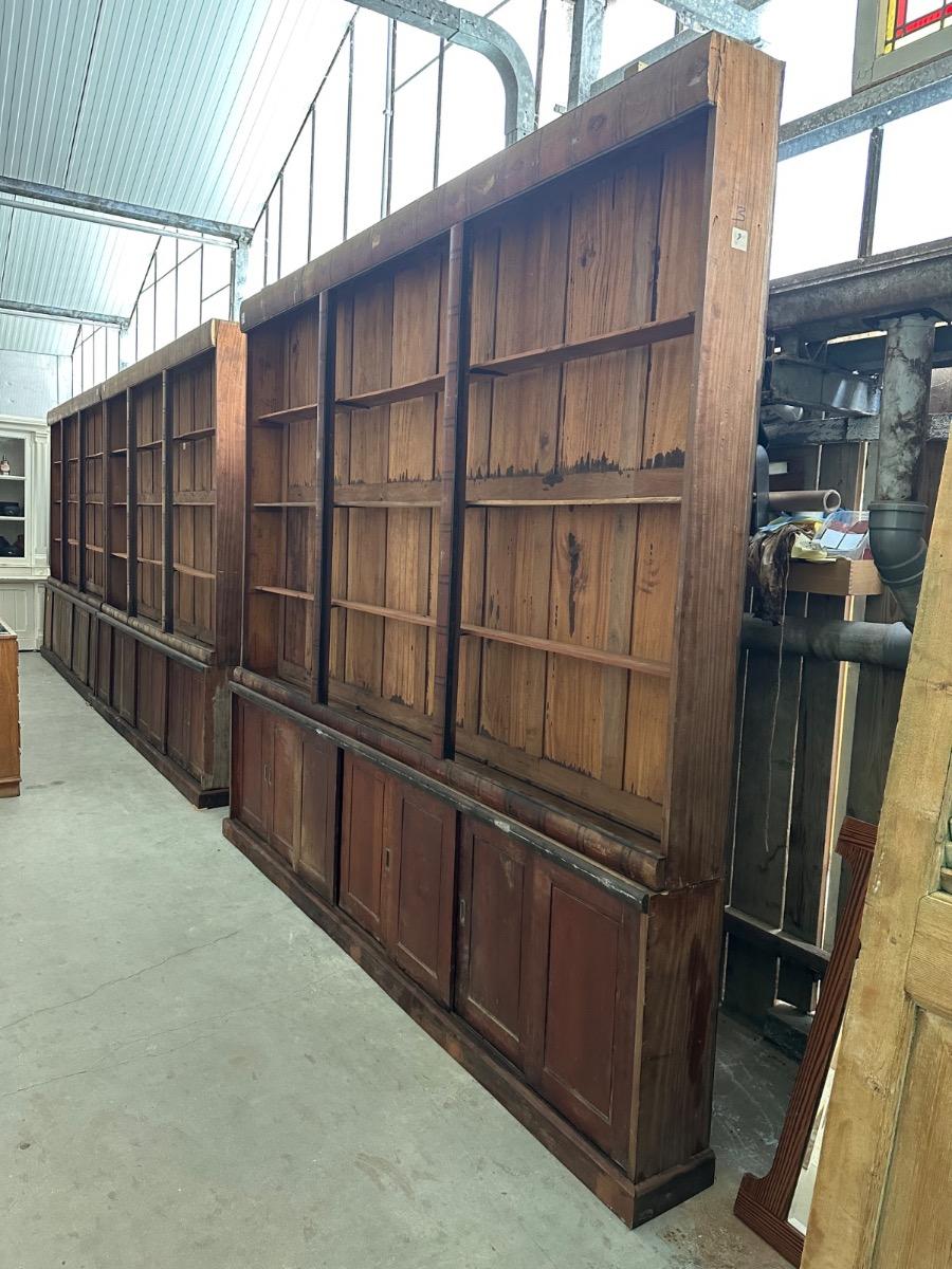 Antique shop cabinets