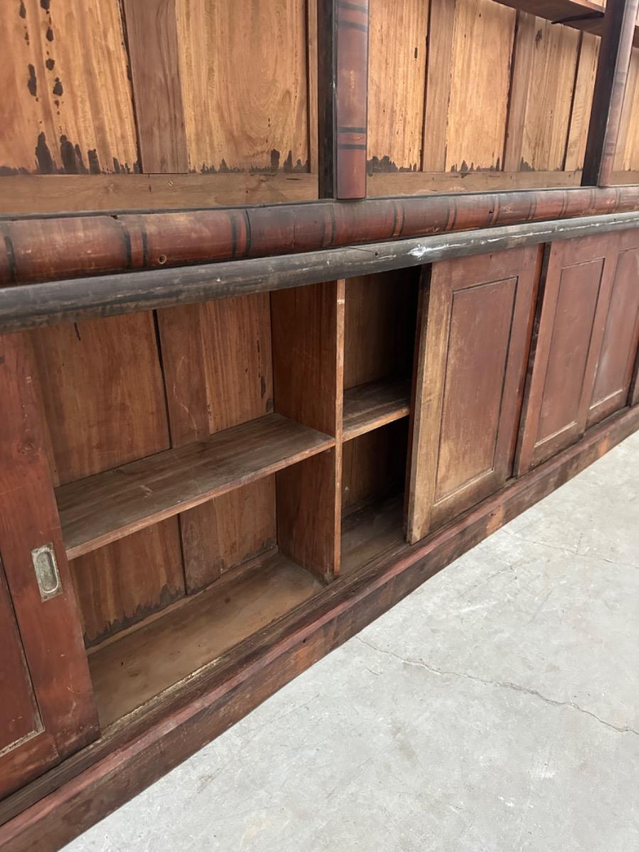 Antique shop cabinets