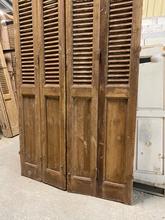 Antique style Antique shutters in wood