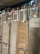 Antique style Antique shutters in wood