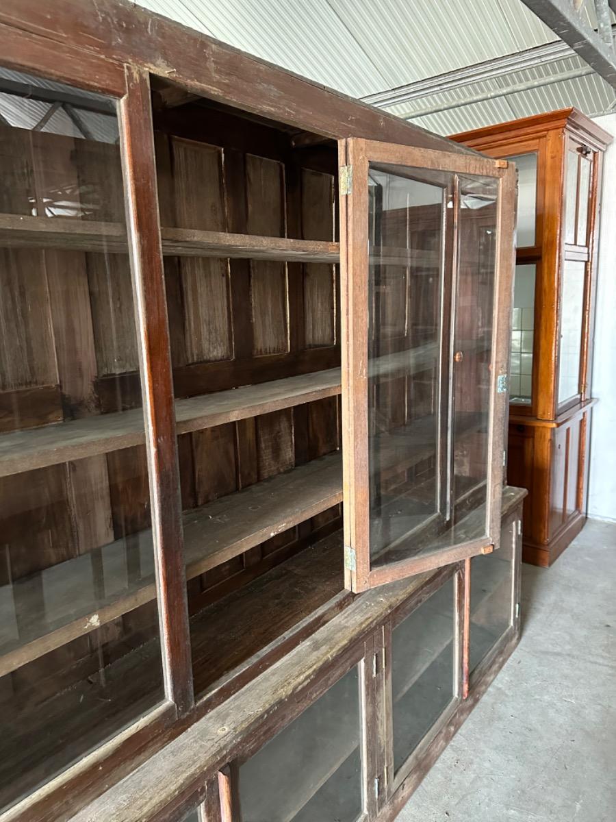 Antique Wooden shop cabinet