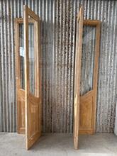 4-slag art deco deuren origineel Art deco stijl in Hout en glas,