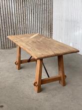 Brutalist Oak Brutalist dining table