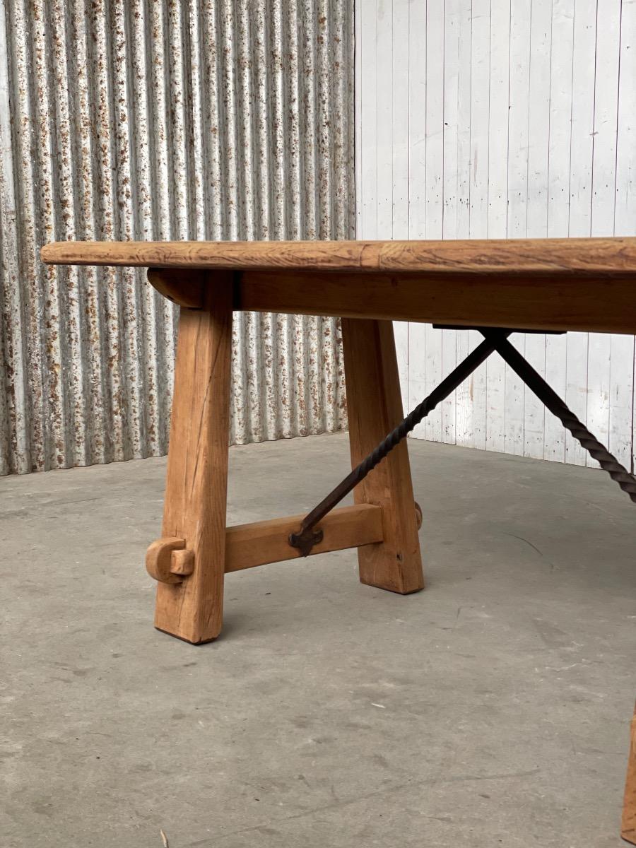 Brutalist Oak Brutalist dining table