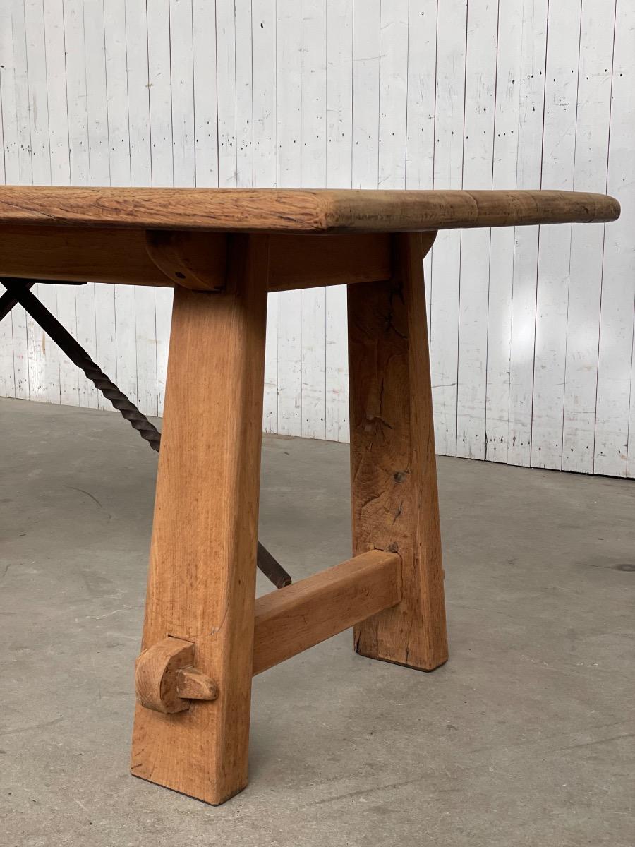 Brutalist Oak Brutalist dining table