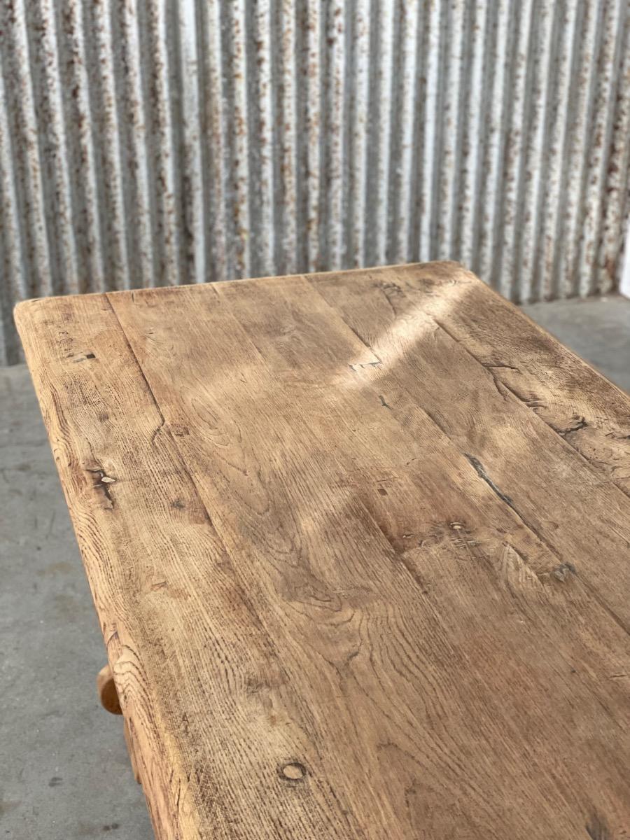 Brutalist Oak Brutalist dining table