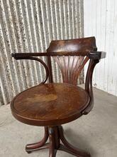 Bureaustoel stijl in Hout,