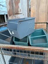 Industrial style storage box in iron, Europe