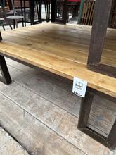 Tafel Industrial stijl in hout,