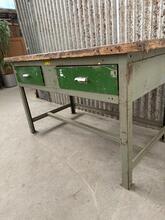 Werktafel Industrieel stijl in hout,