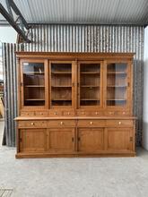 Repro kast stijl in grene en glas,