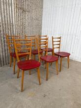 Stoelen Vintage stijl in Hout , België