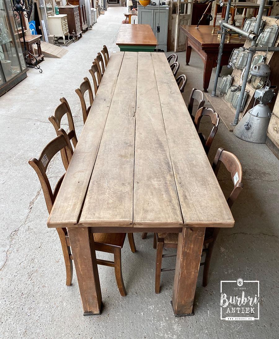 Antique Antique table - Tafel & Stoelen - Antieke meubels Burbri