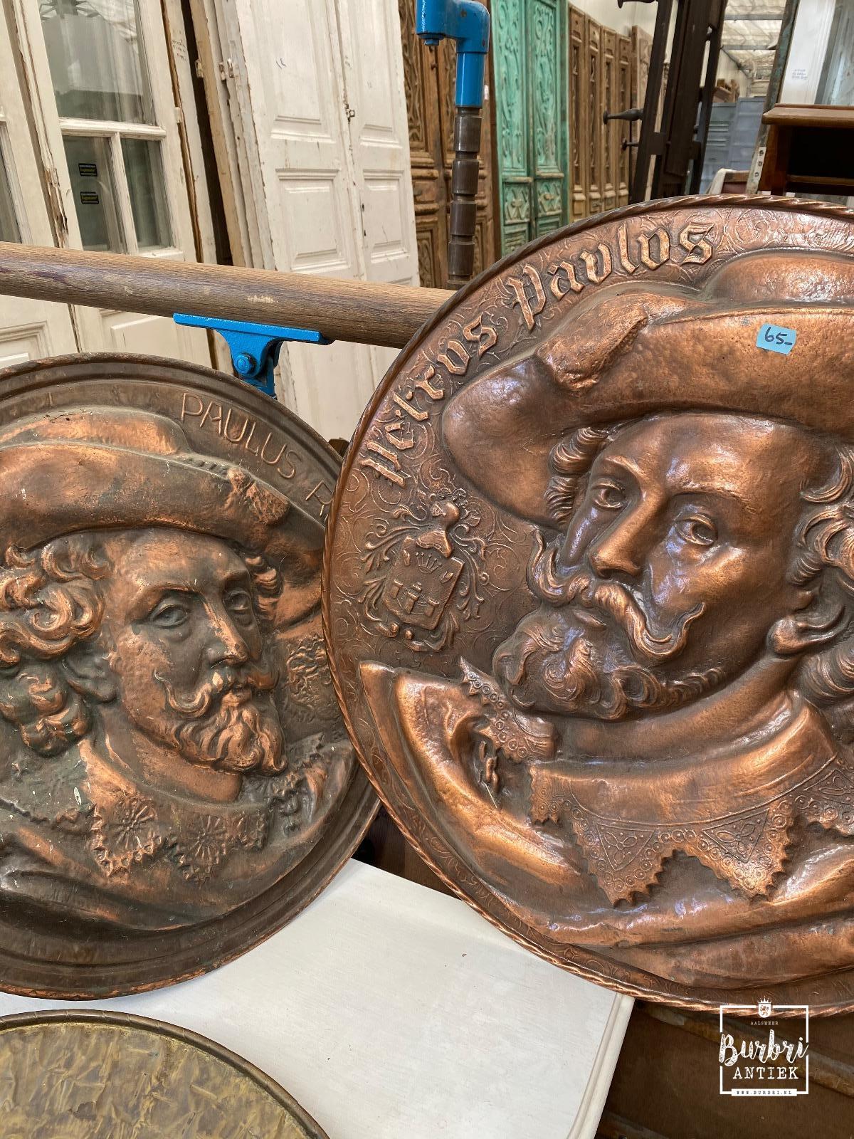 Kansen atoom Vouwen Antique Antique bronze plates - Thuis decoratie - Diverse decoratie - Burbri