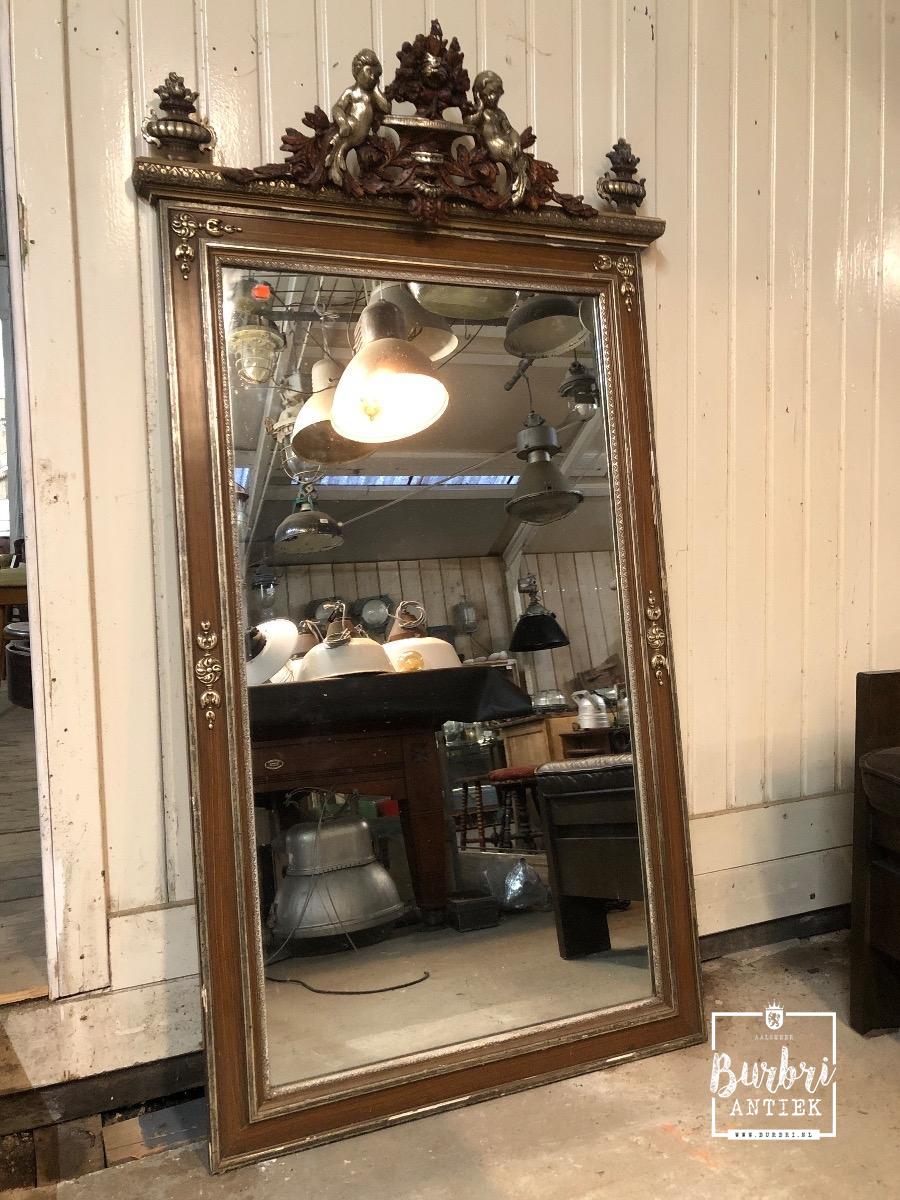 volgorde Blauwdruk helper Antique big mirror - Antieke spiegels - Winkelinrichtingen - Burbri